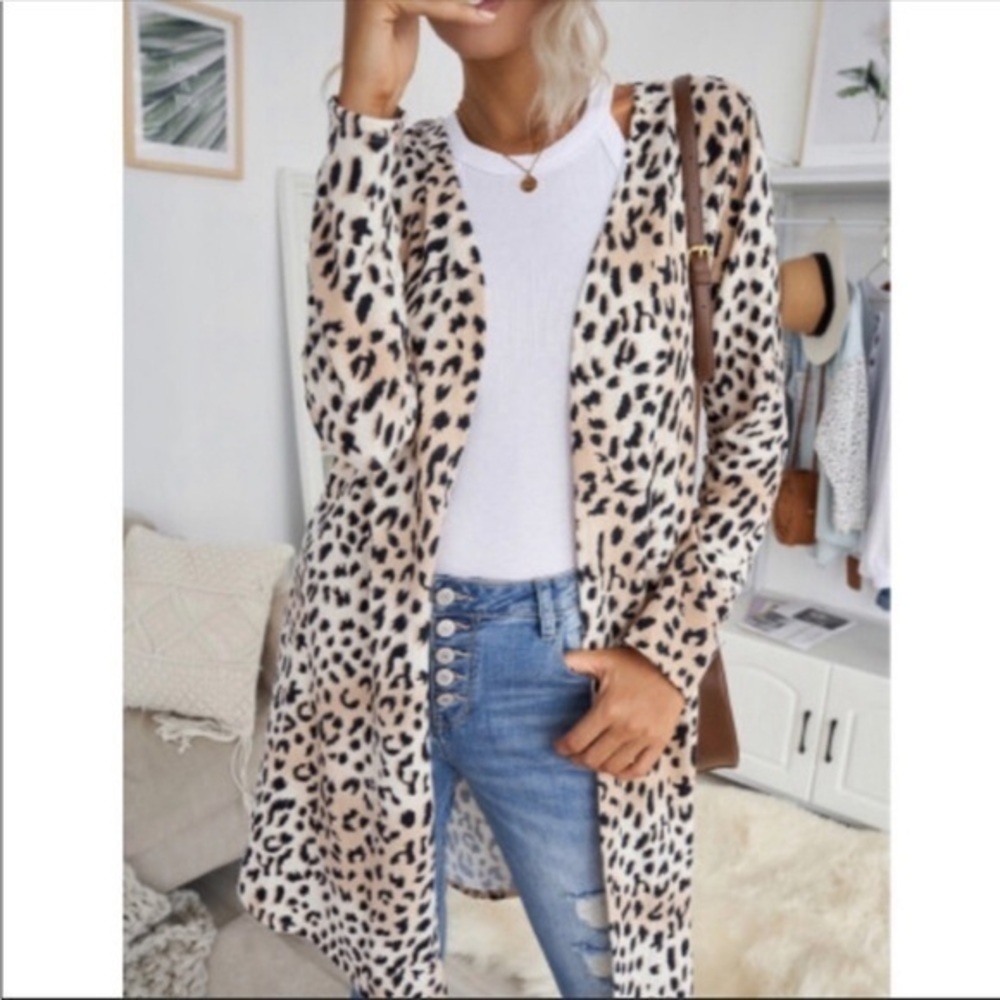 Leopard print cardigan - Picture 5 of 13